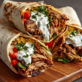 Lamb Shawarma Wrap