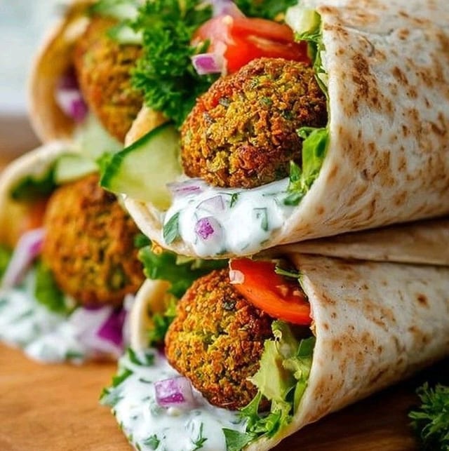 Falafel Wrap.
