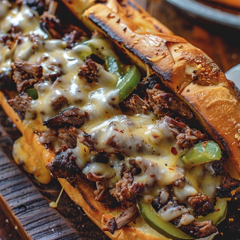 Cheese Steak Sub.