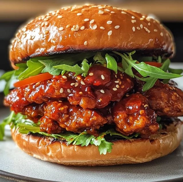 Chilly Chicken Burger.