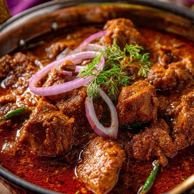 Lamb Vindaloo.