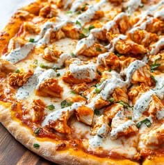 Buffalo Chicken Pizza.