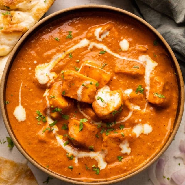 Paneer Butter Masala.