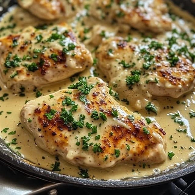Garlic Chicken.
