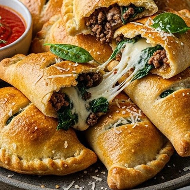 Steak & Cheese Calzone.