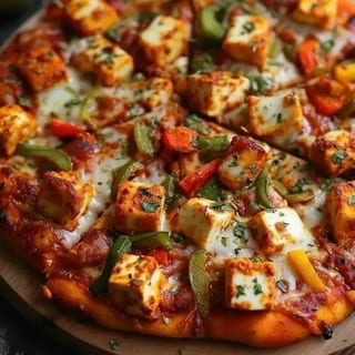 Butter Paneer Pizza