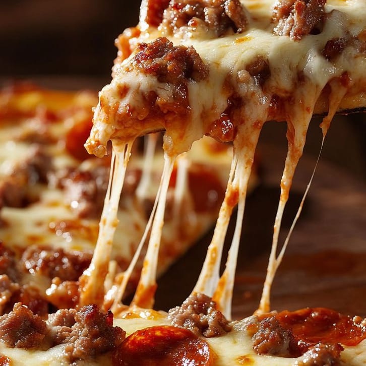NY Meat Lovers Pizza.