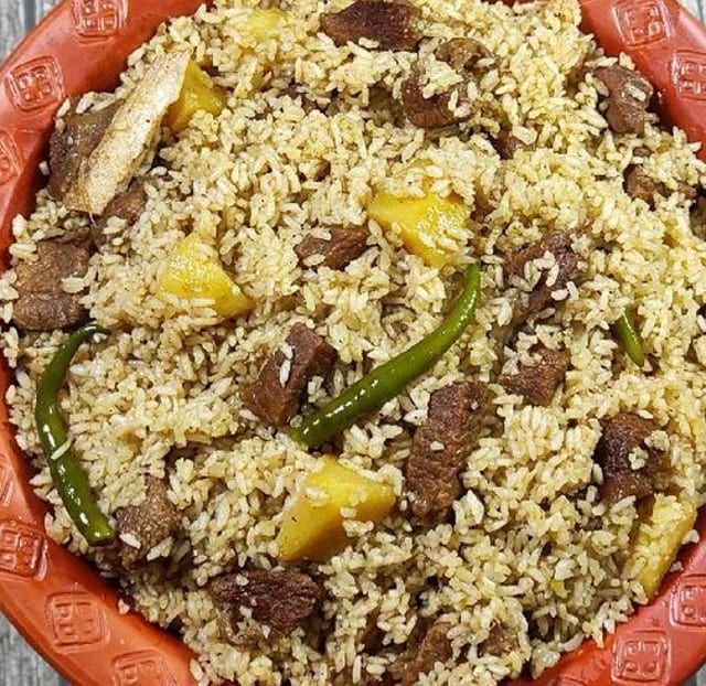 Beef Tehari.