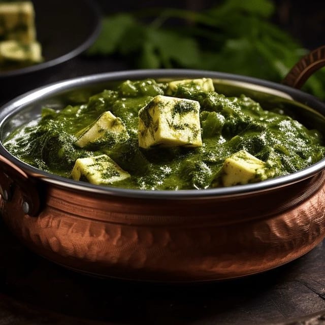 Palak Paneer.