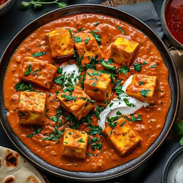 Paneer Tikka Masala.