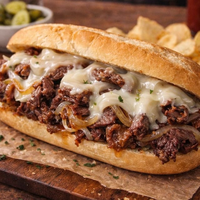 Cheesesteak Sub.
