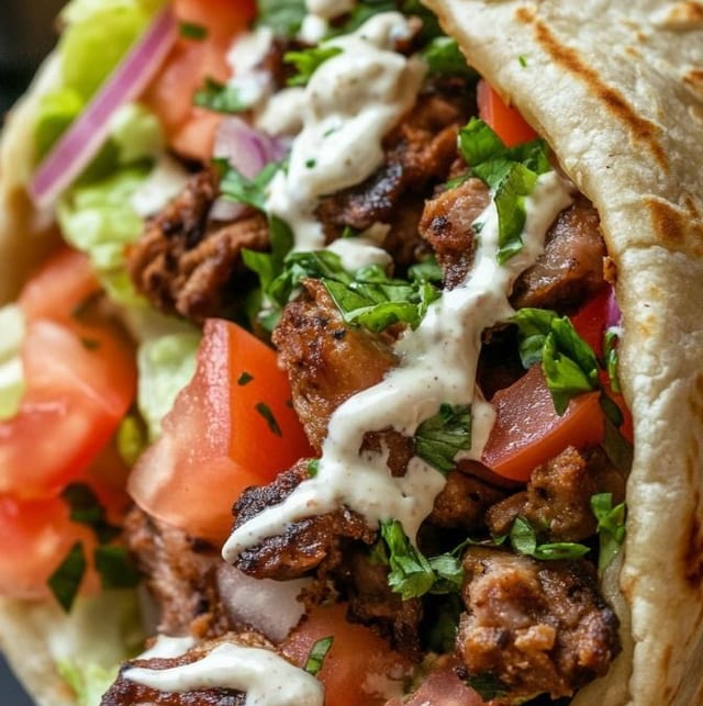 Lamb Shawarma.