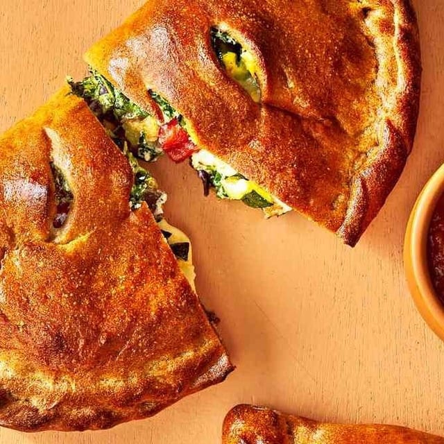 Veggilicious Calzone.