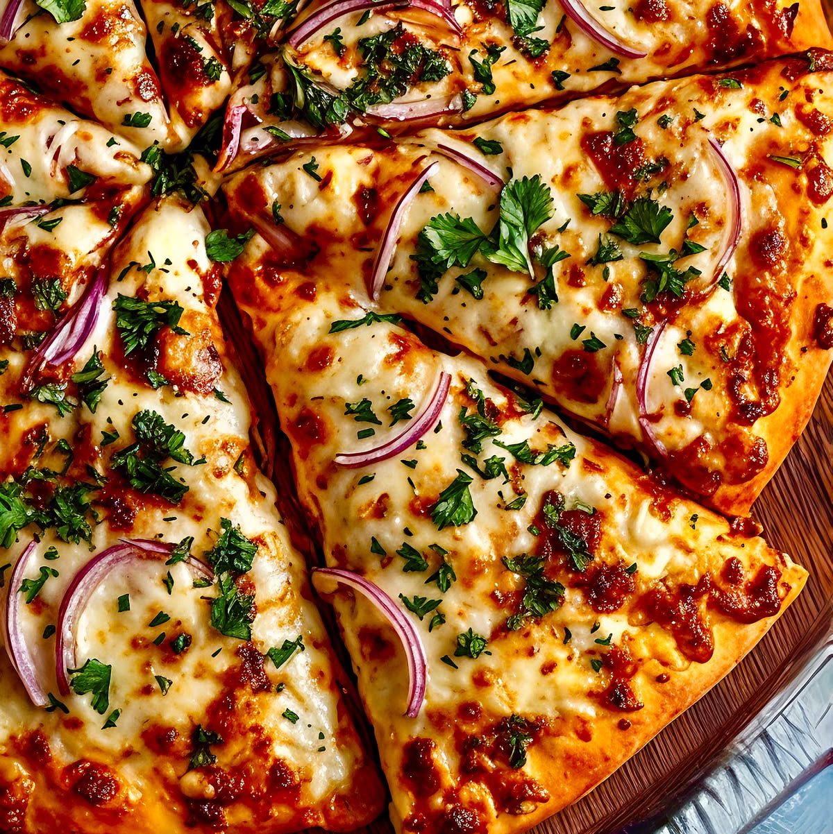 NY Veggilicious Pizza.