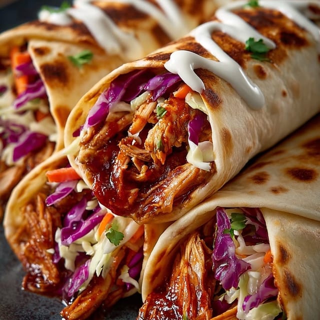 BBQ Chicken Wrap.