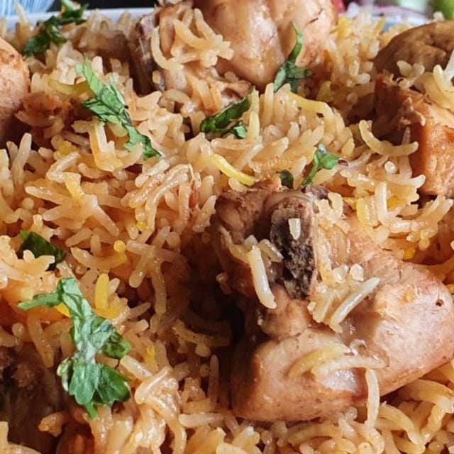 Chicken Roast Pulao.