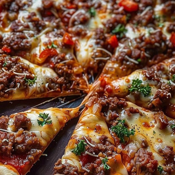 Beef Pizza.