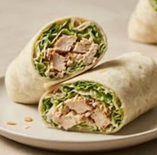 Chicken Caesar Wrap.