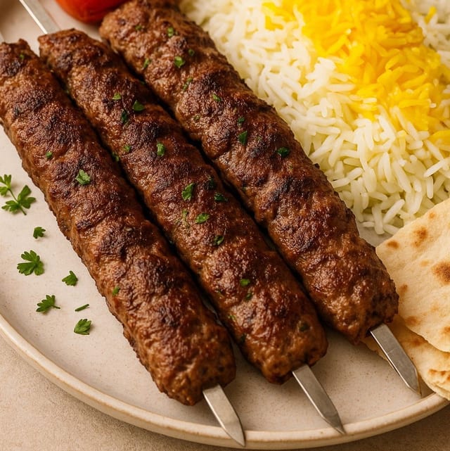 Kobideh Kabob.