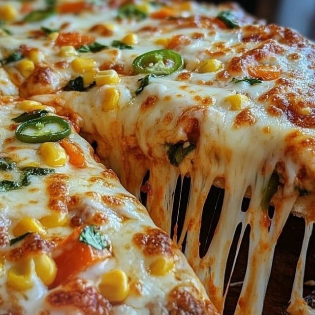 Jamaican Hayes Pizza.