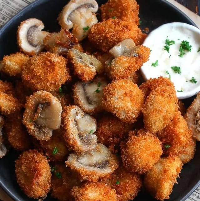 Breaded Mushroom.