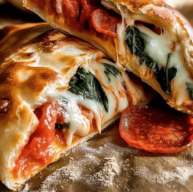 Meat Lovers Calzone.
