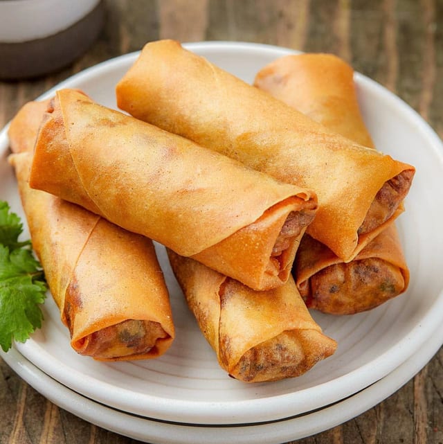 Beef Spring Roll.
