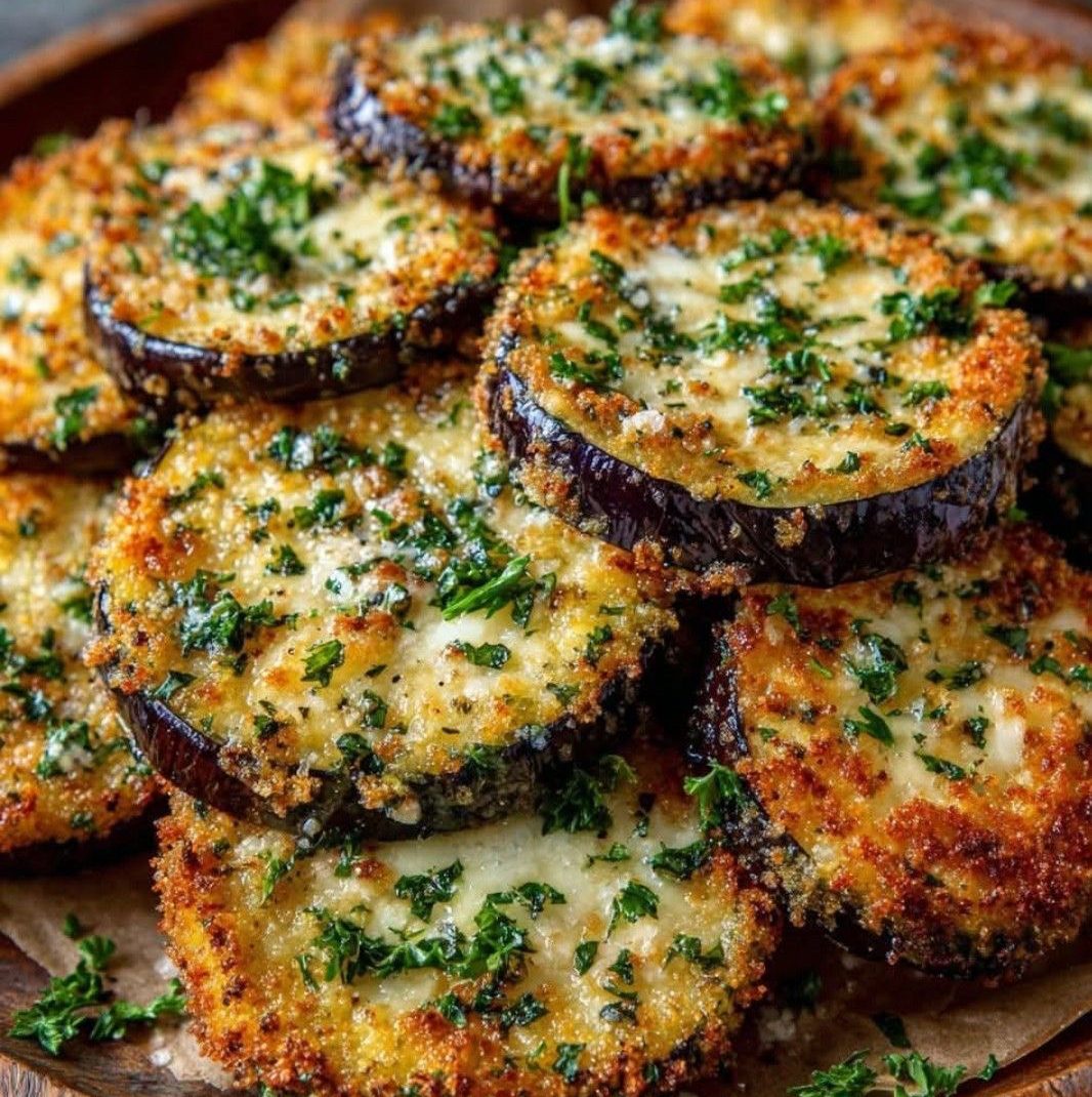 Breaded Eggplant.