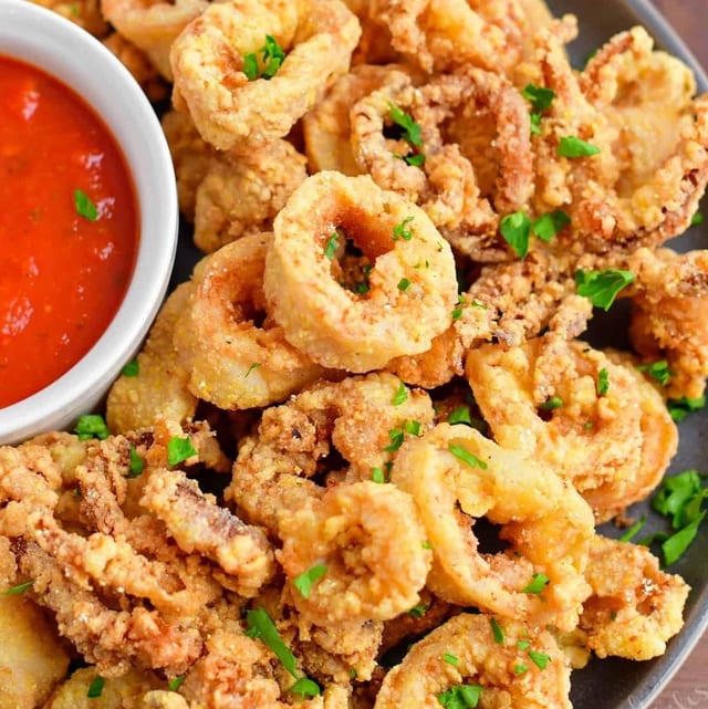 Mediterranean Calamari.