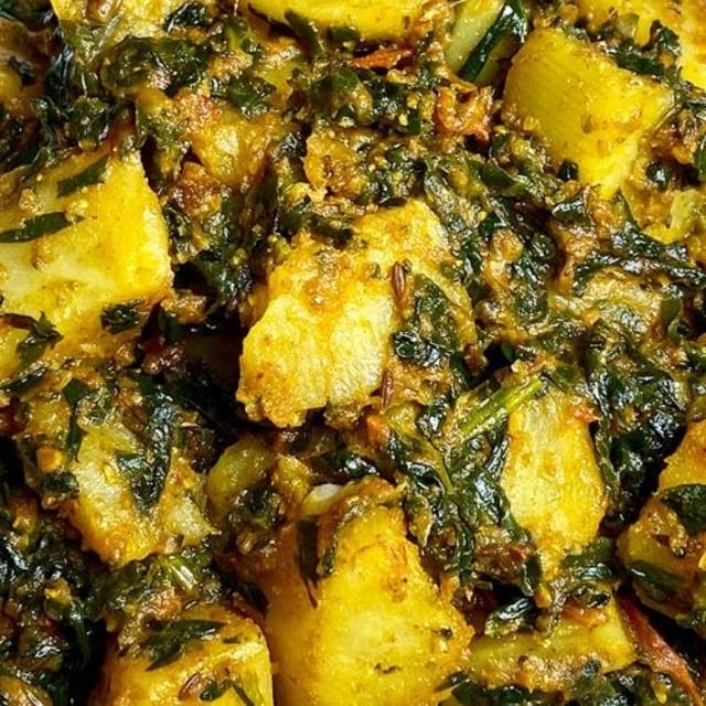 Aloo Palak.
