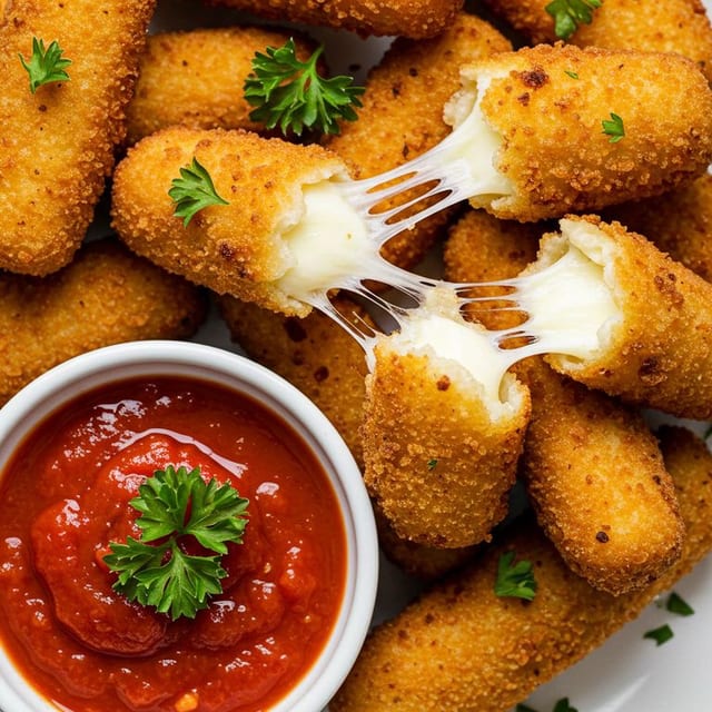 Breaded Mozzarella.