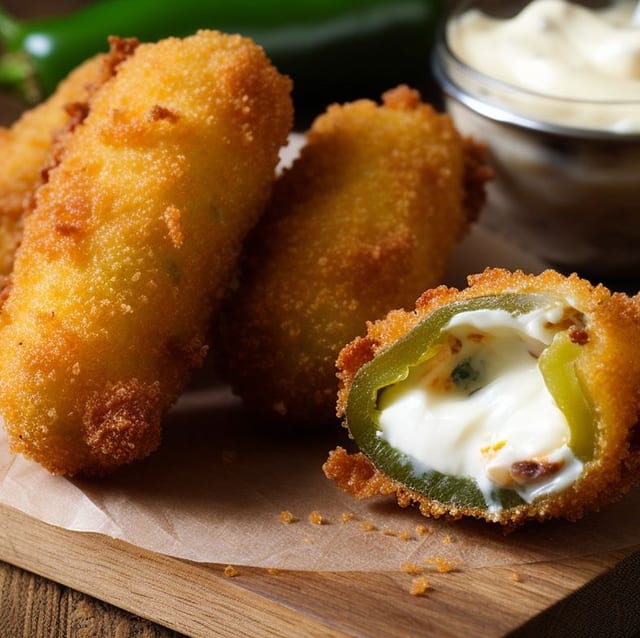 Hot Jalapeño Poppers.