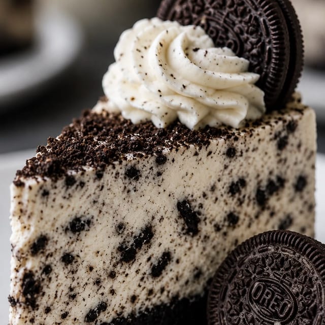 Oreo Cheesecake.
