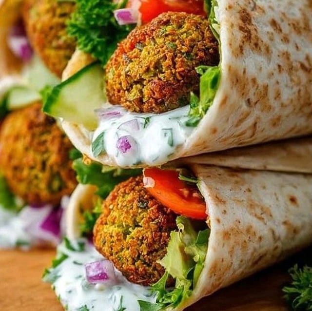 Falafel Wrap.
