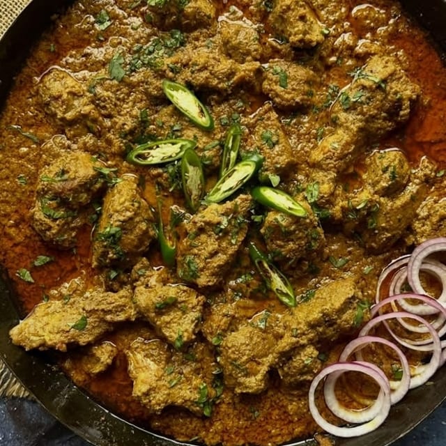 Boneless Beef Karahi.