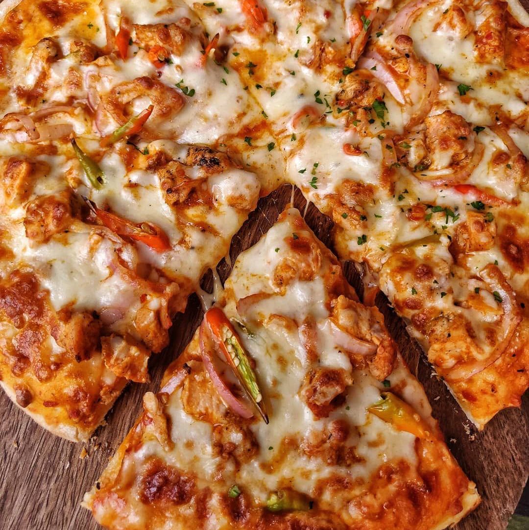 Chicken Fajita Pizza.