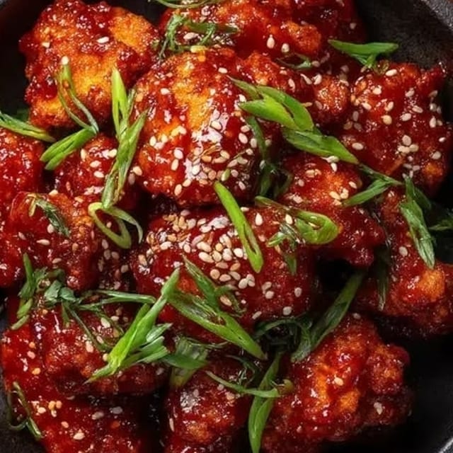 Sweet & Sour Chicken.