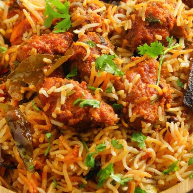 Chicken Boneless Biryani.