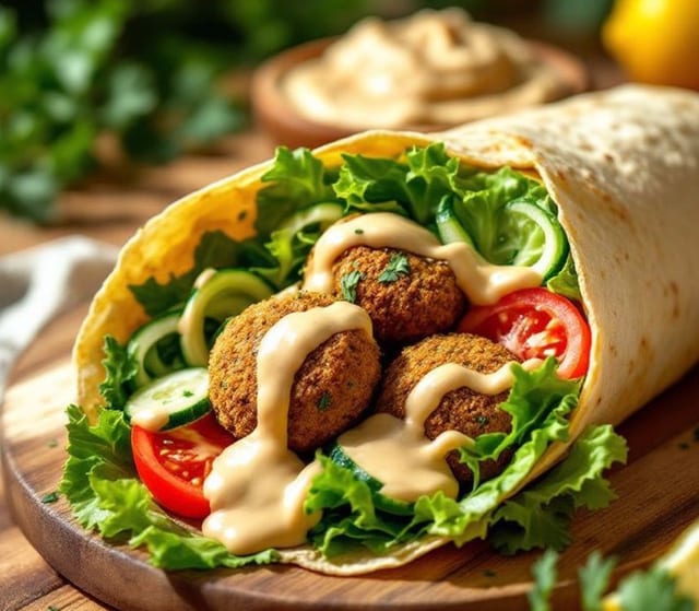 Falafel Platter.