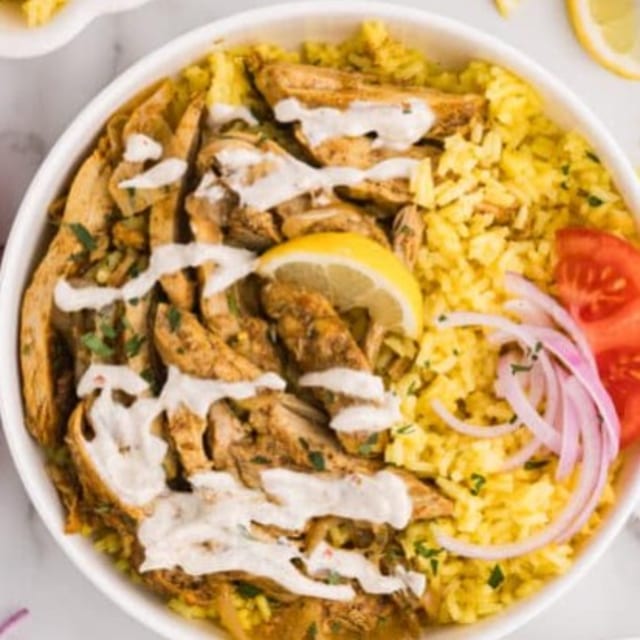 Chicken Shawarma Rice.