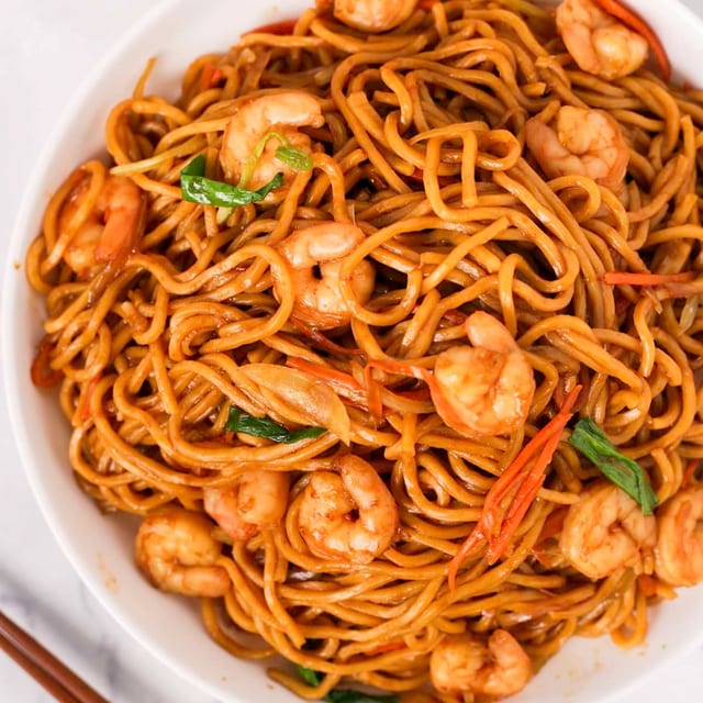 Shrimp Lo Mein.