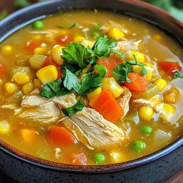 Veggie Corn Soup.