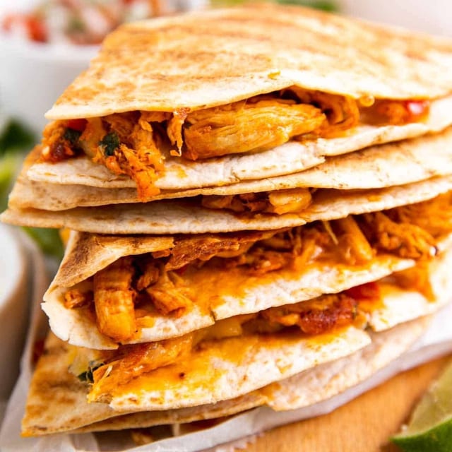 Chicken Quesadilla.