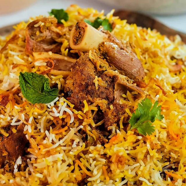 Lamb Biryani.